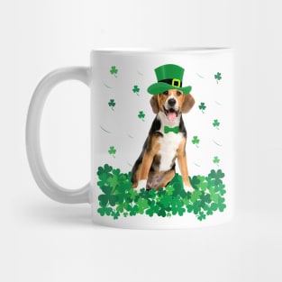 Beagle Leprechaun Lucky Shamrock St Patricks Day Mug